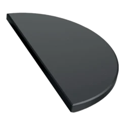 The Bastard Half Moon Stone Black Medium - Barbecue Kookgerei, Barbecueroosters En Bakplaten