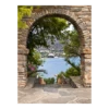Tuinposter Mediterraans Doorkijk - L - 90x120cm 1 Tuinposter Mediterraans Doorkijk - L - 90x120cm -Tuinartikelen Winkel tuinposter mediterraans doorkijk l 90x120cm tuinposters 1