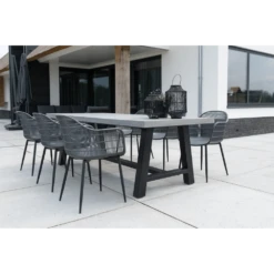 Tuintafel Toro - Betonlook - 250x100cm -Tuinartikelen Winkel tuintafel toro betonlook 250x100cm 4