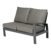 Valencia Lounge 2-zits Links - Charcoal -Tuinartikelen Winkel valencia lounge 2 zits links charcoal 1 1