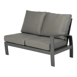 Valencia Lounge 2-zits Links - Charcoal