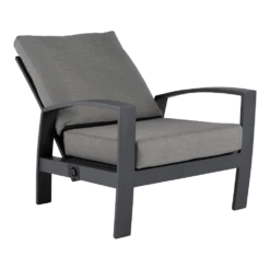 Valencia Loungestoel - Charcoal -Tuinartikelen Winkel valencia loungestoel charcoal 3 1