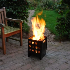 Vuurkorf Vierkant - Fancy Flames -Tuinartikelen Winkel vuurkorf vierkant fancy flames 4