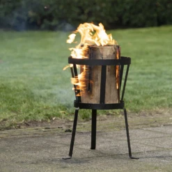 Vuurkorf Voor Zweedse Fakkel - Fancy Flames -Tuinartikelen Winkel vuurkorf voor zweedse fakkel fancy flames 3