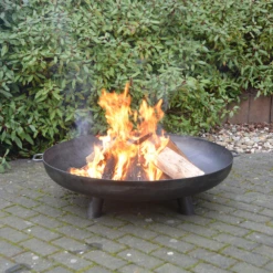 Vuuschaal Staal - D100cm - Fancy Flames -Tuinartikelen Winkel vuuschaal staal d100cm fancy flames 4