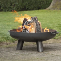 Vuuschaal Staal - D60cm - Fancy Flames -Tuinartikelen Winkel vuuschaal staal d60cm fancy flames 3