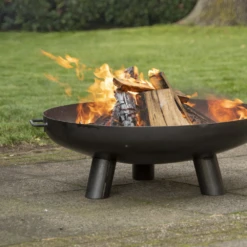 Vuuschaal Staal - D70cm - Fancy Flames -Tuinartikelen Winkel vuuschaal staal d70cm fancy flames 3
