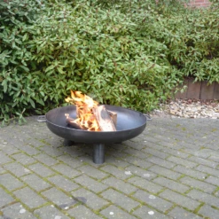 Vuuschaal Staal - D70cm - Fancy Flames -Tuinartikelen Winkel vuuschaal staal d70cm fancy flames 4