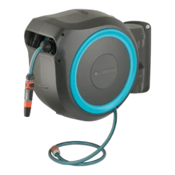 Wandslangenbox RollUp - M/L - 25m - Blauw - Gardena