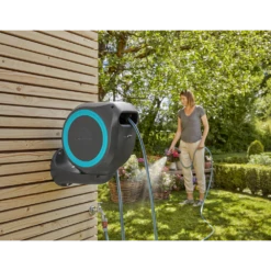 Wandslangenbox RollUp - S - 15m - Blauw - Gardena 15 Wandslangenbox RollUp - S - 15m - Blauw - Gardena -Tuinartikelen Winkel wandslangenbox rollup s 15m blauw gardena 7 7