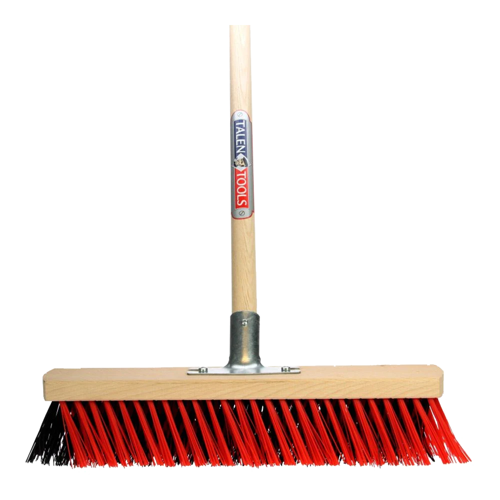 X-bezem 40cm Buiten Kunststof Haren Incl. Steel - TalenTools 4 X-bezem 40cm Buiten Kunststof Haren Incl. Steel - TalenTools - Afbeelding 2